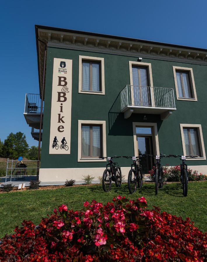 B & Bike Di Ristorante Italia Mombello Monferrato Exterior photo
