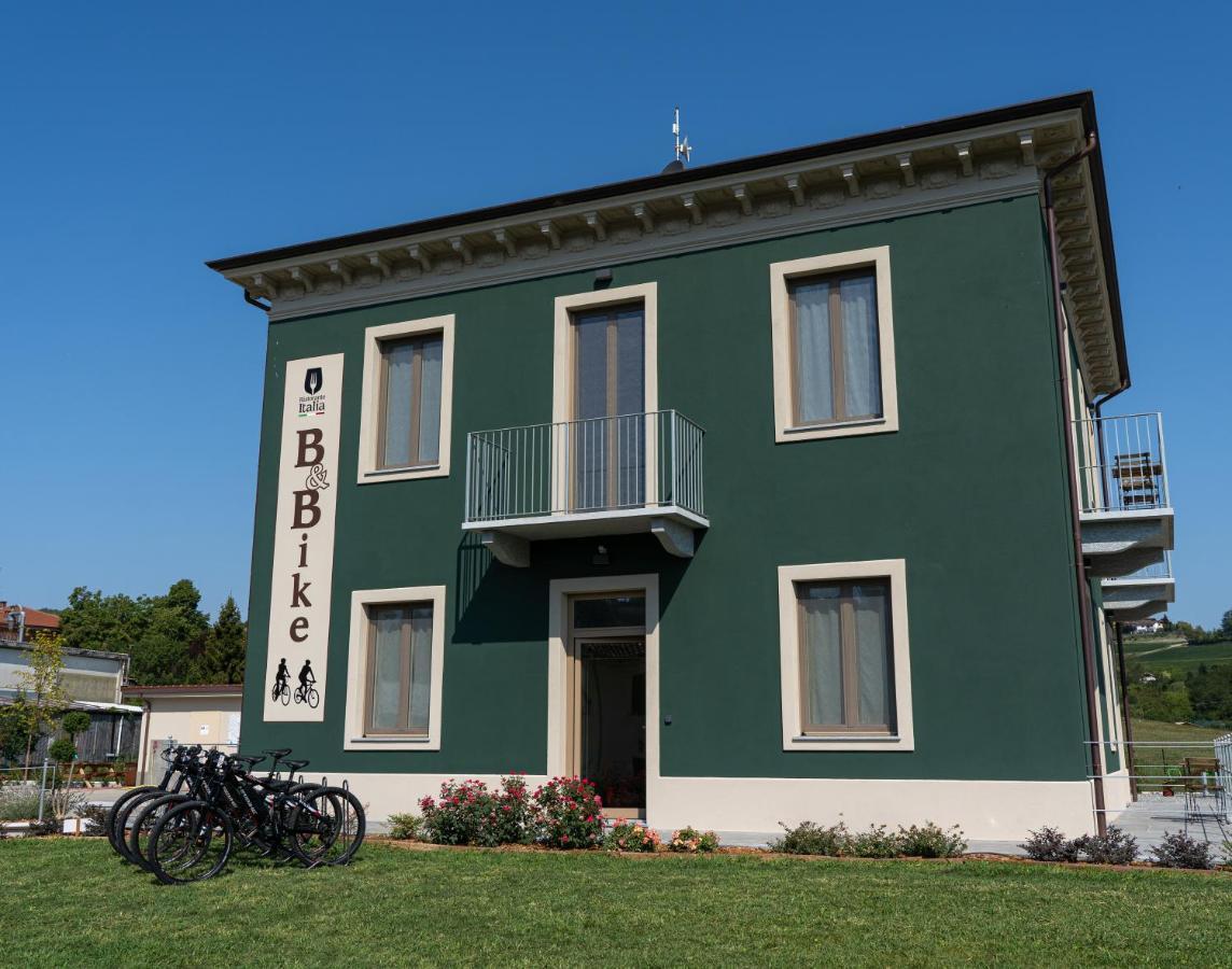 B & Bike Di Ristorante Italia Mombello Monferrato Exterior photo